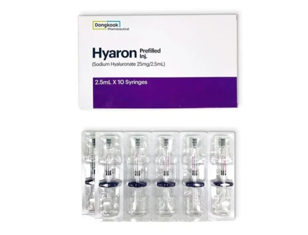 Hyaron Prefilled Injection 2.5ml x 10 | Sodium Hyaluronate Skin Booster for Hydration & Glow
